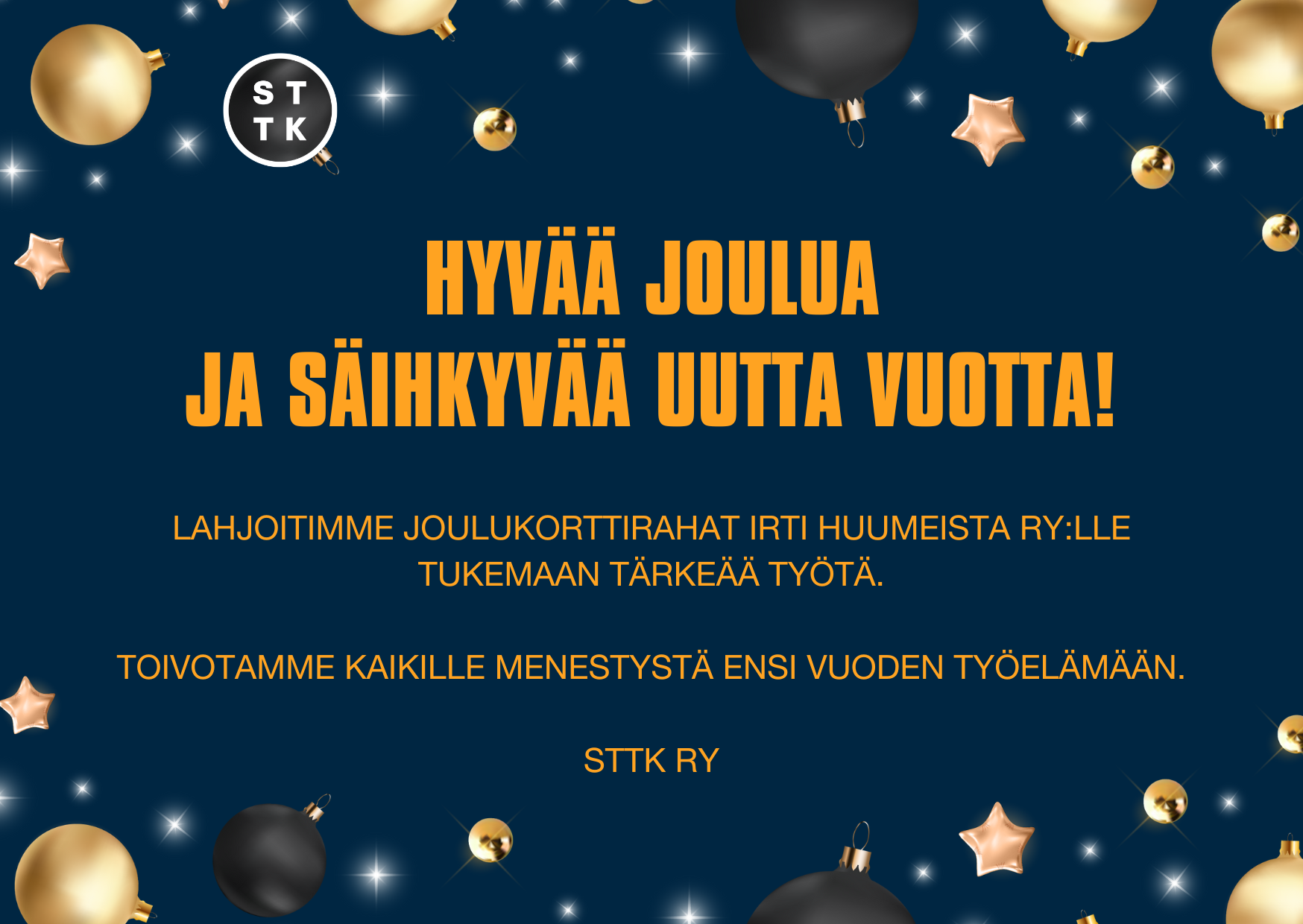 sttk:n joulukortti